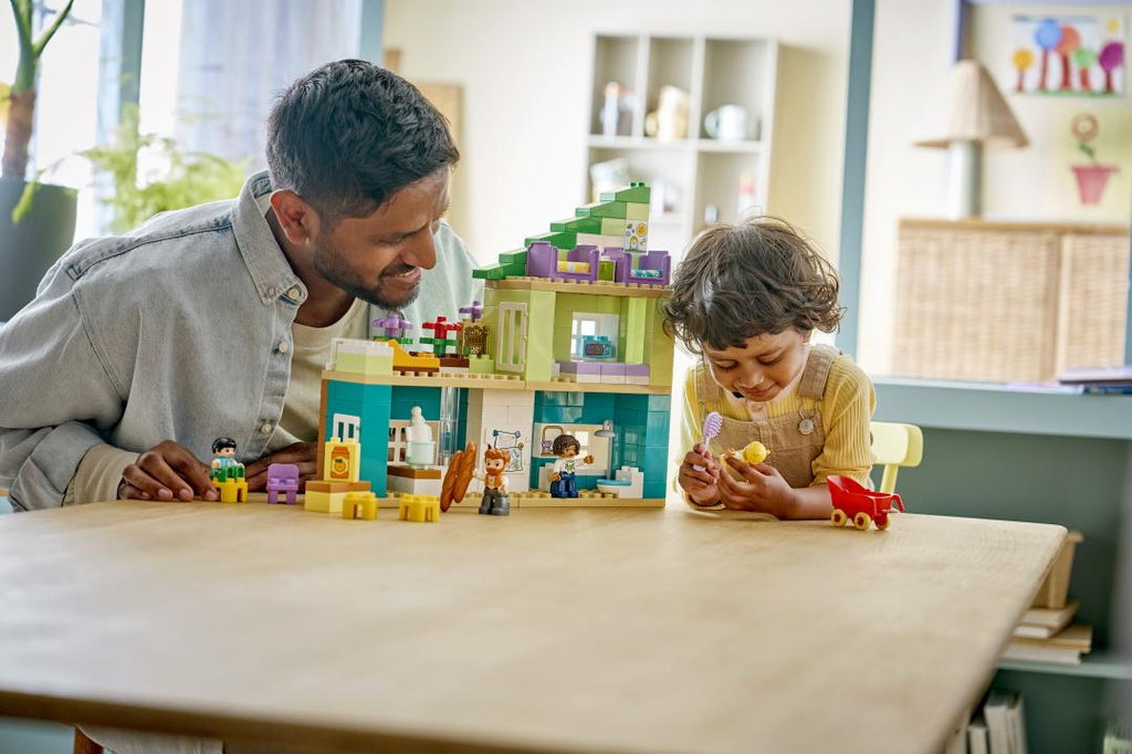 LEGO DUPLO 3-in-1 Modern Family House with Figures 10470