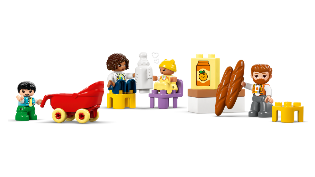 LEGO DUPLO 3-in-1 Modern Family House with Figures 10470