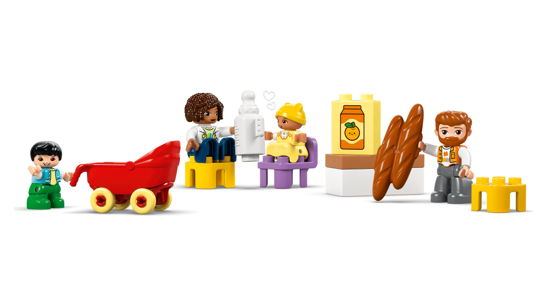 LEGO DUPLO 3-in-1 Modern Family House with Figures 10470