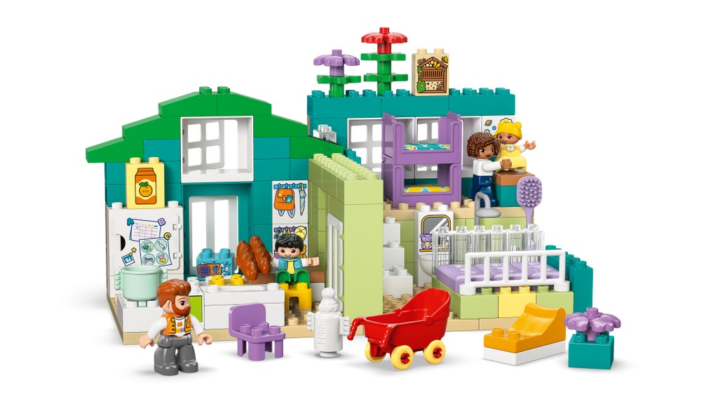 LEGO DUPLO 3-in-1 Modern Family House with Figures 10470