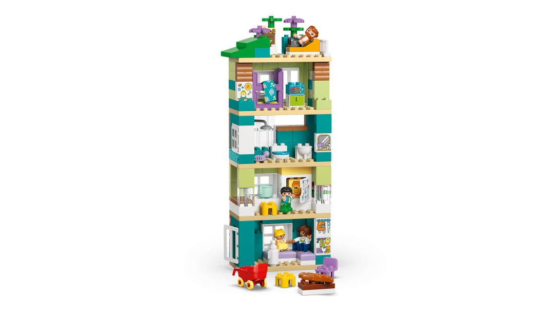 LEGO DUPLO 3-in-1 Modern Family House with Figures 10470