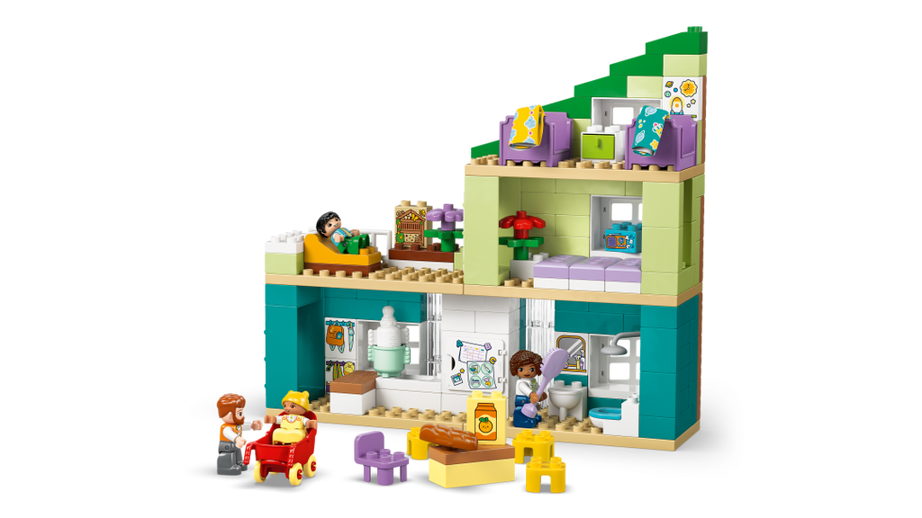 LEGO DUPLO 3-in-1 Modern Family House with Figures 10470
