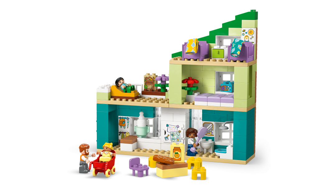 LEGO DUPLO 3-in-1 Modern Family House with Figures 10470