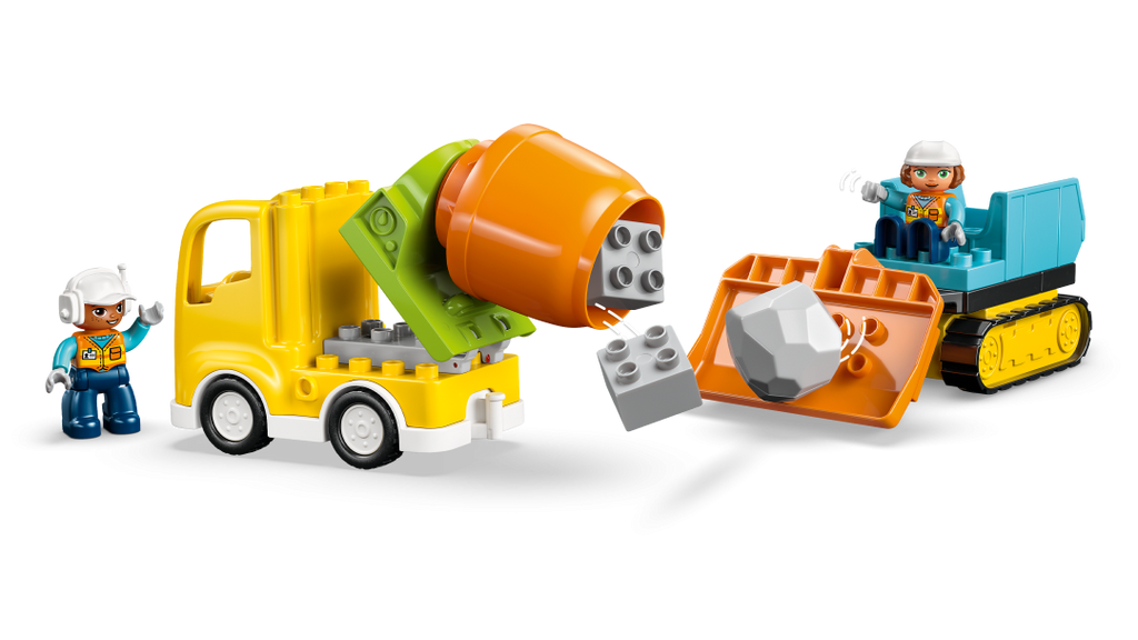LEGO DUPLO 3-in-1 Construction Site and Vehicles 10476
