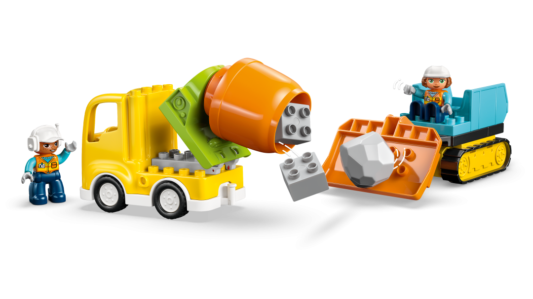 LEGO DUPLO 3-in-1 Construction Site and Vehicles 10476