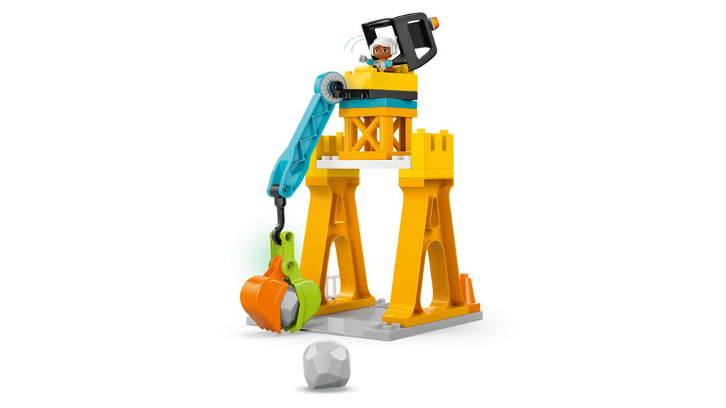 LEGO DUPLO 3-in-1 Construction Site and Vehicles 10476