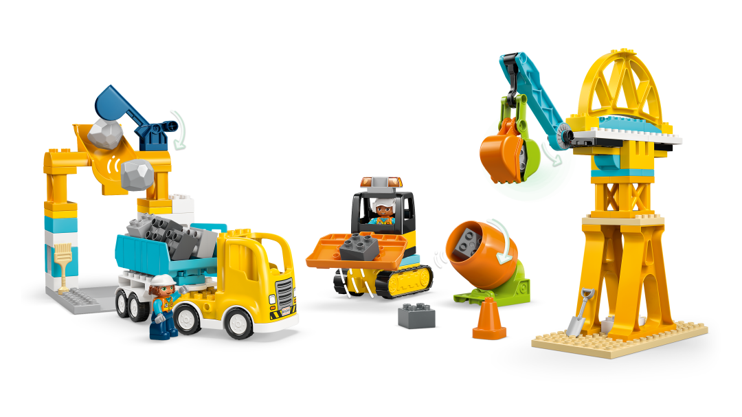 LEGO DUPLO 3-in-1 Construction Site and Vehicles 10476