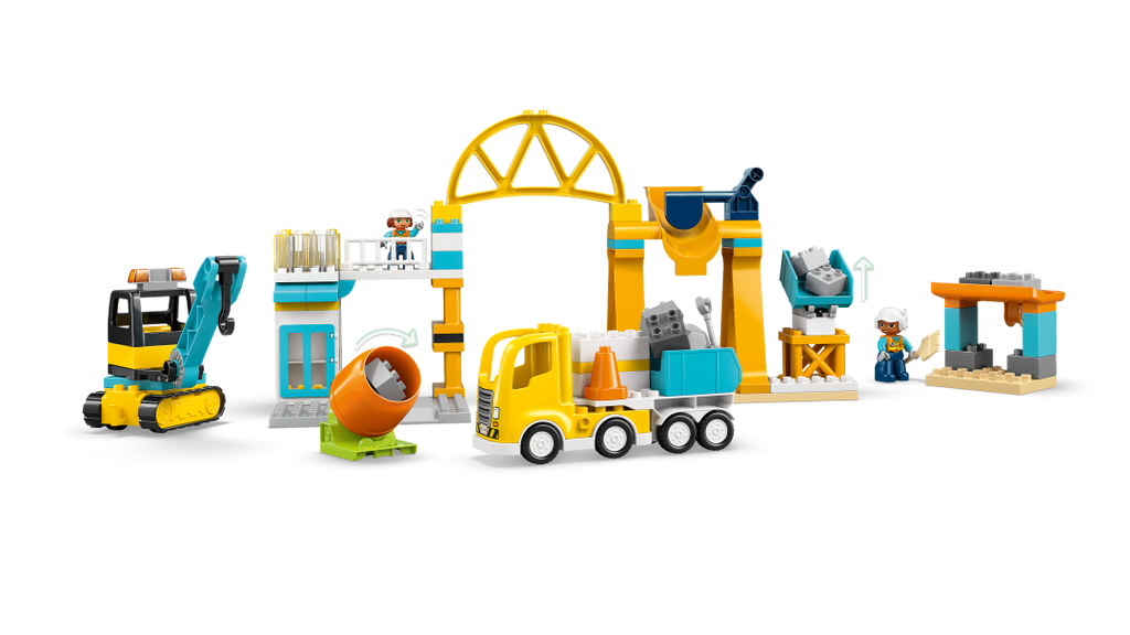 LEGO DUPLO 3-in-1 Construction Site and Vehicles 10476