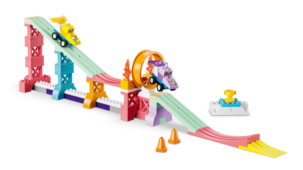 LEGO DUPLO 3-in-1 Creative Ramps with Vehicles 10478