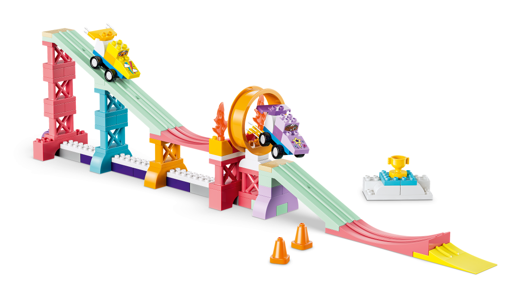 LEGO DUPLO 3-in-1 Creative Ramps with Vehicles 10478