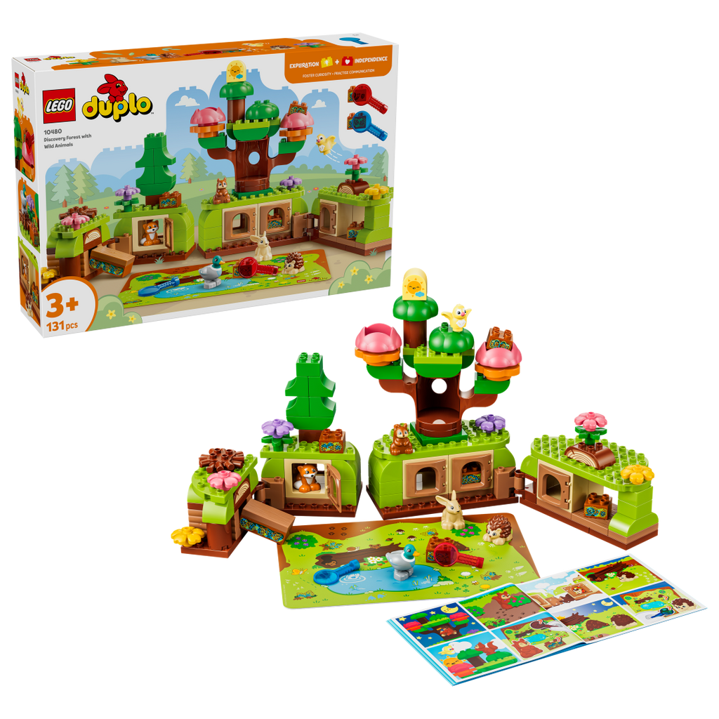 LEGO DUPLO Discovery Forest with Wild Animals 10480