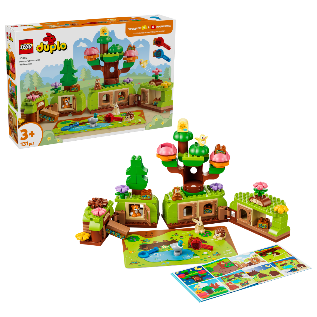 LEGO DUPLO Discovery Forest with Wild Animals 10480