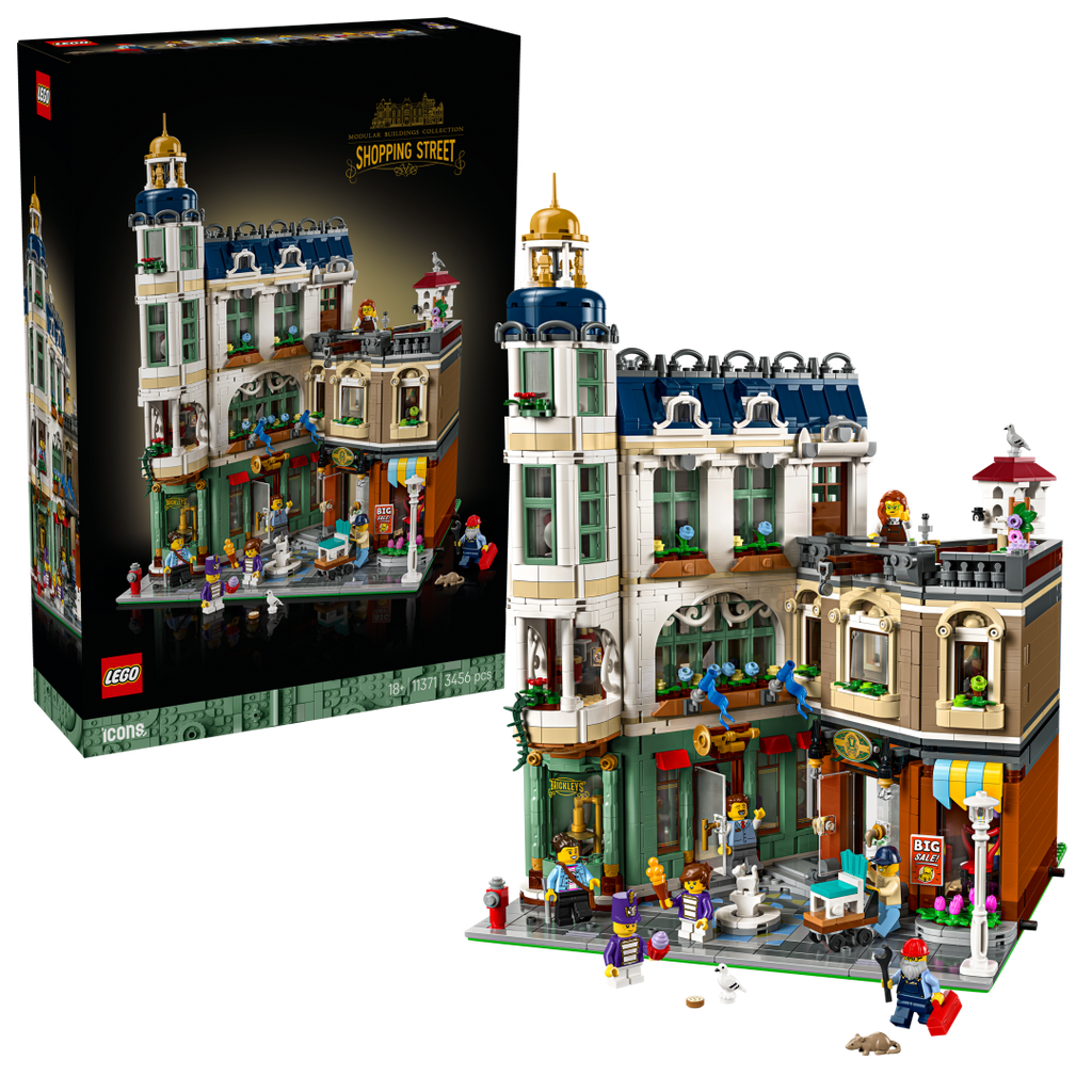 LEGO ICONS Shopping Street 11371