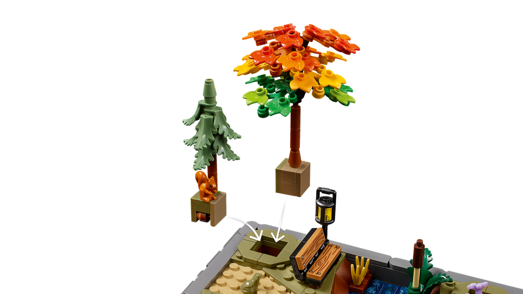 LEGO ICONS Autumn Cottage Garden 11372