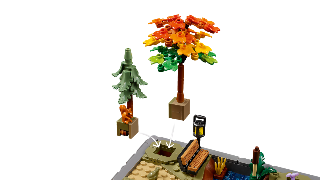 LEGO ICONS Autumn Cottage Garden 11372