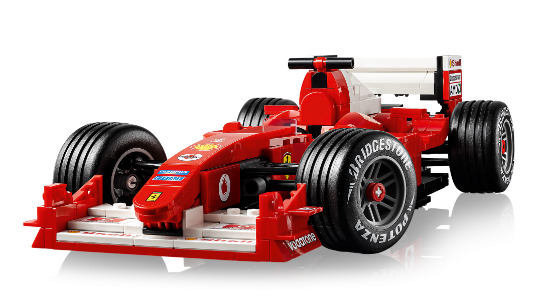 LEGO ICONS Ferrari F2004 & Michael Schumacher 11375