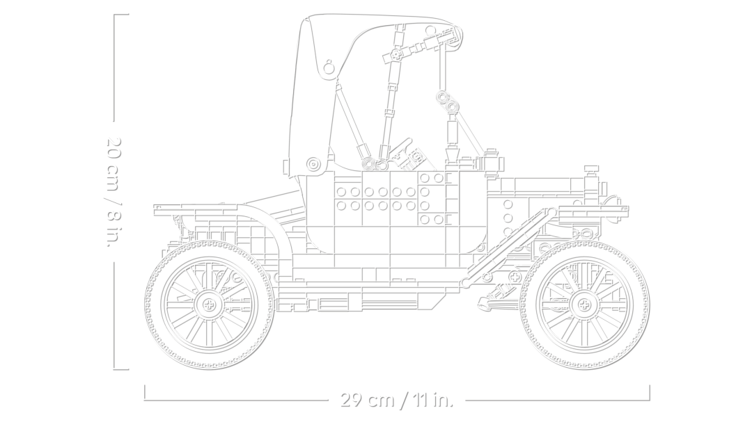 LEGO ICONS Ford Model T 11376