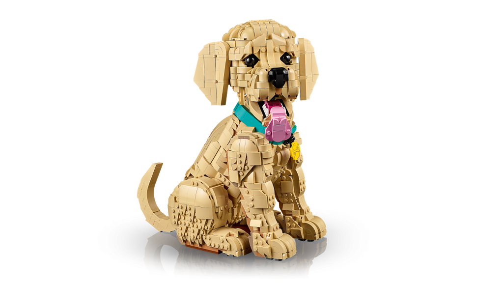 LEGO ICONS Golden Retriever Puppy 11384