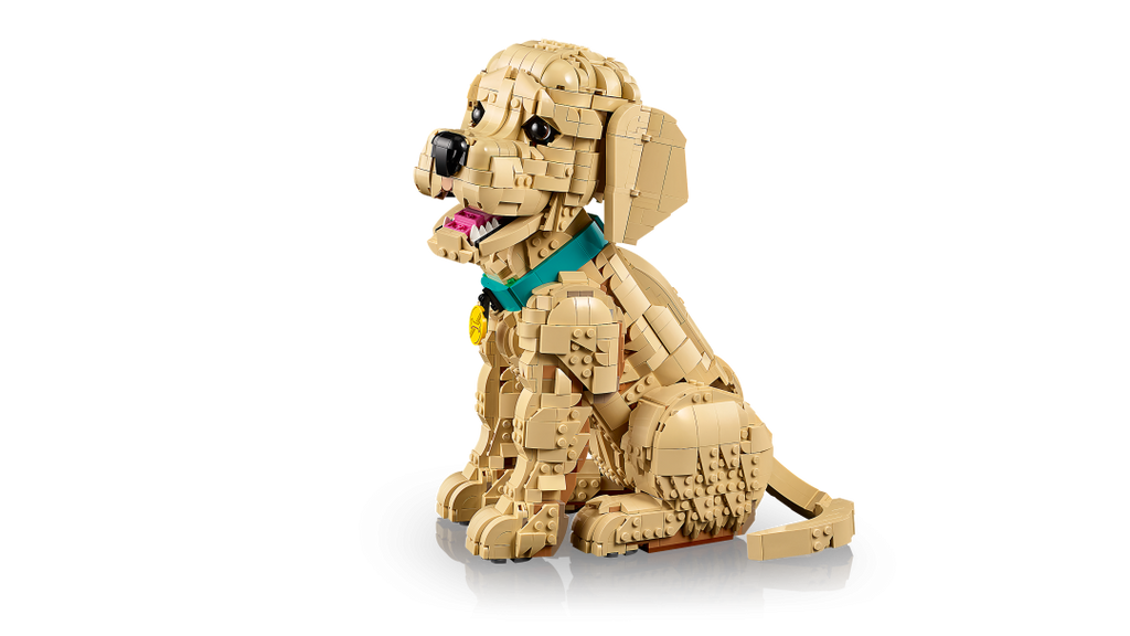 LEGO ICONS Golden Retriever Puppy 11384