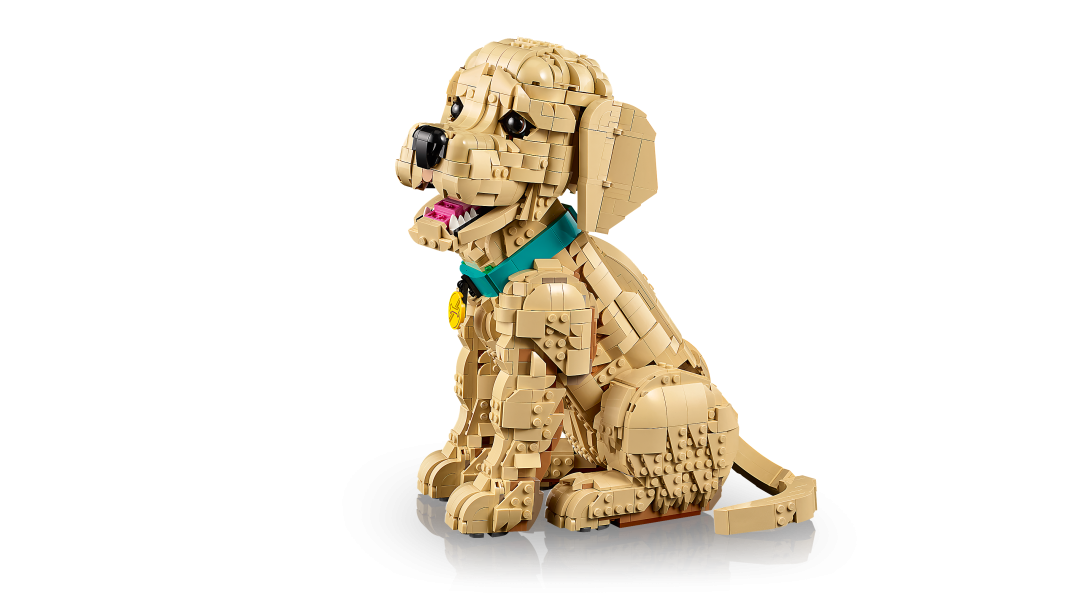 LEGO ICONS Golden Retriever Puppy 11384