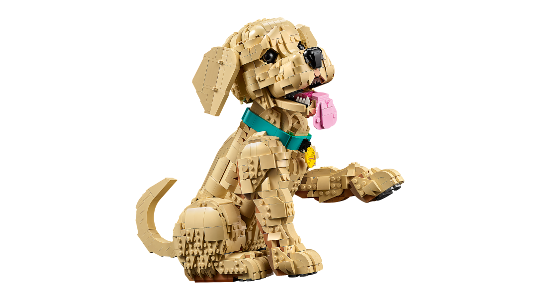 LEGO ICONS Golden Retriever Puppy 11384