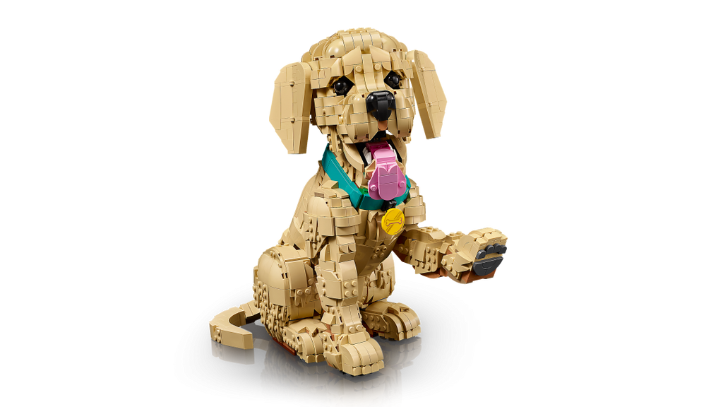 LEGO ICONS Golden Retriever Puppy 11384