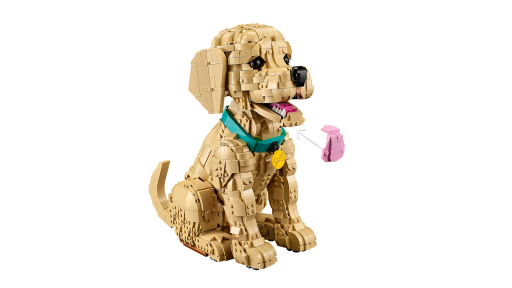 LEGO ICONS Golden Retriever Puppy 11384