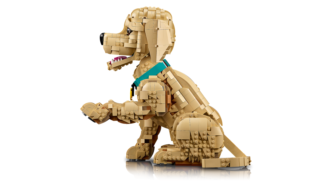 LEGO ICONS Golden Retriever Puppy 11384