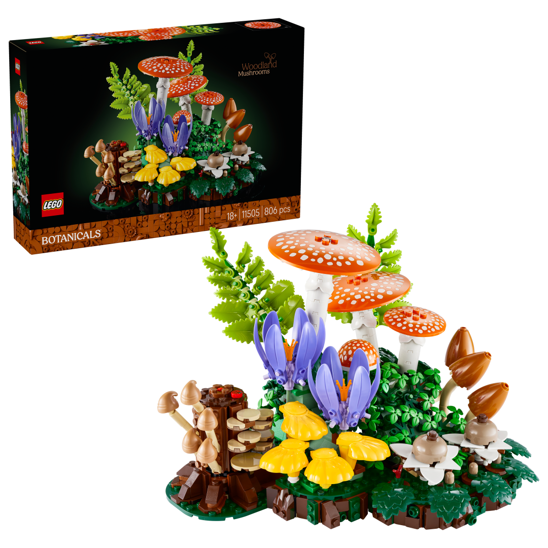 LEGO Botanicals Woodland Mushrooms 11505