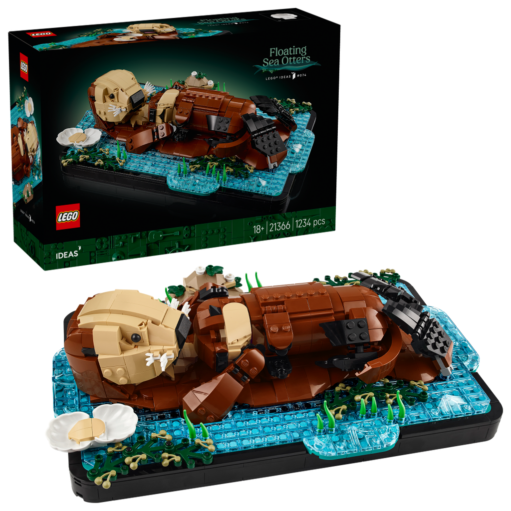 LEGO Ideas Floating Sea Otters 21366