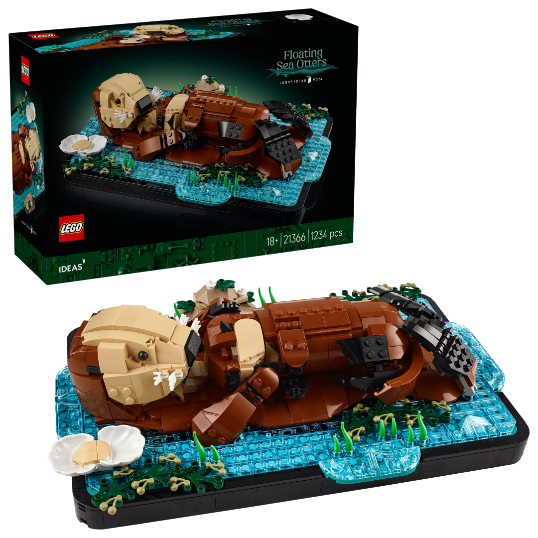 LEGO Ideas Floating Sea Otters 21366
