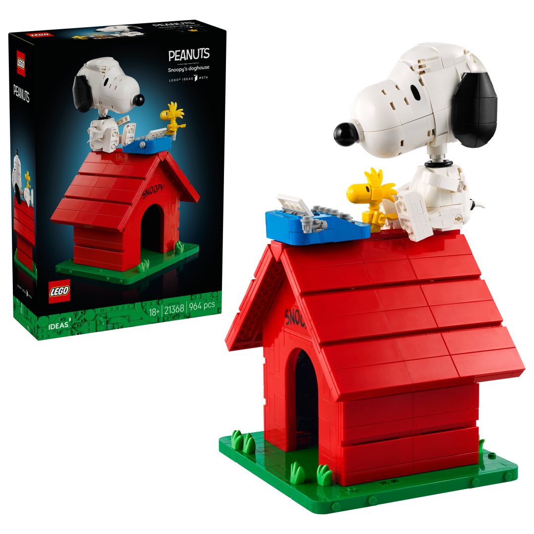LEGO Ideas Peanuts: Snoopy's Doghouse 21368
