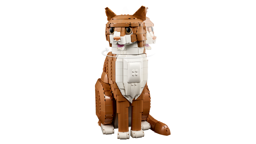 LEGO Ideas Orange Cat 21376