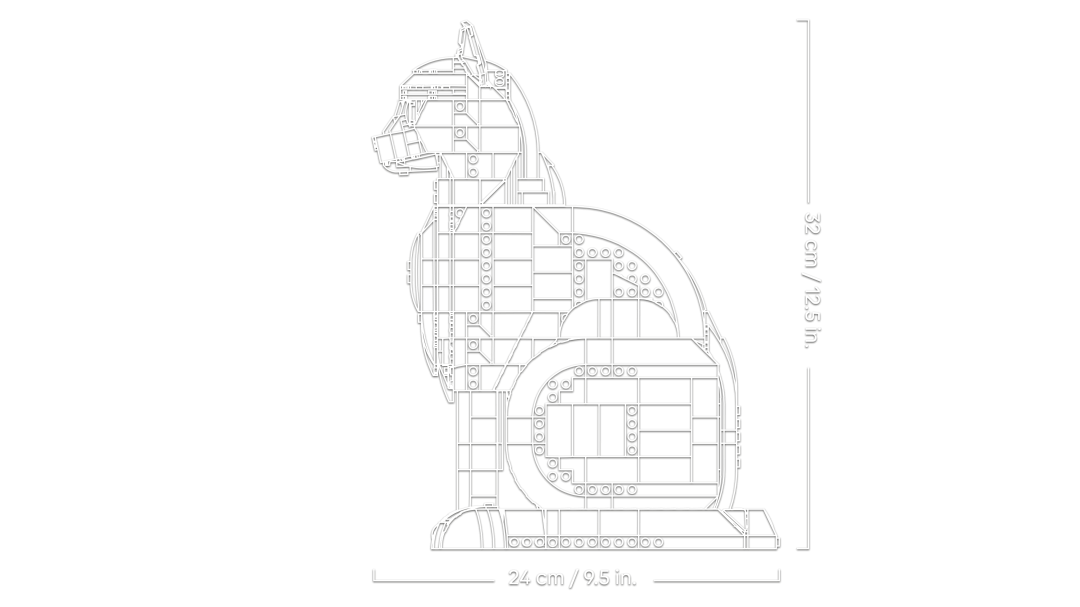 LEGO Ideas Orange Cat 21376