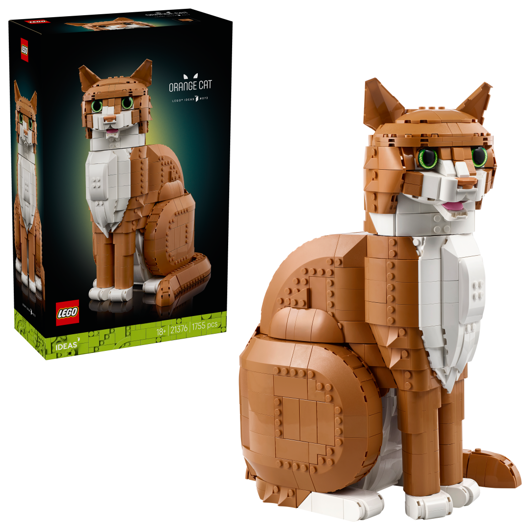 LEGO Ideas Orange Cat 21376