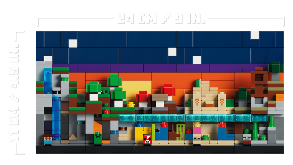 LEGO Minecraft Mini Biomes 21589