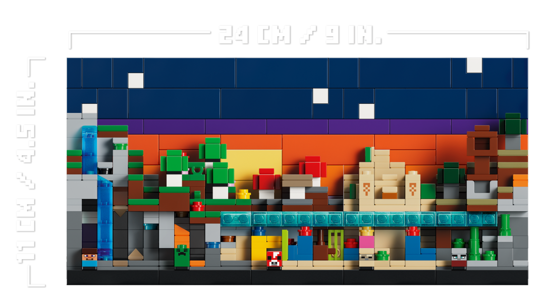 LEGO Minecraft Mini Biomes 21589