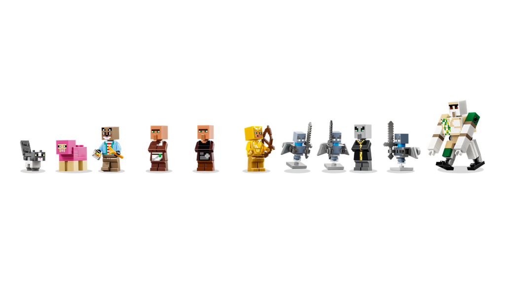 LEGO Minecraft Evoker Village Attack 21596