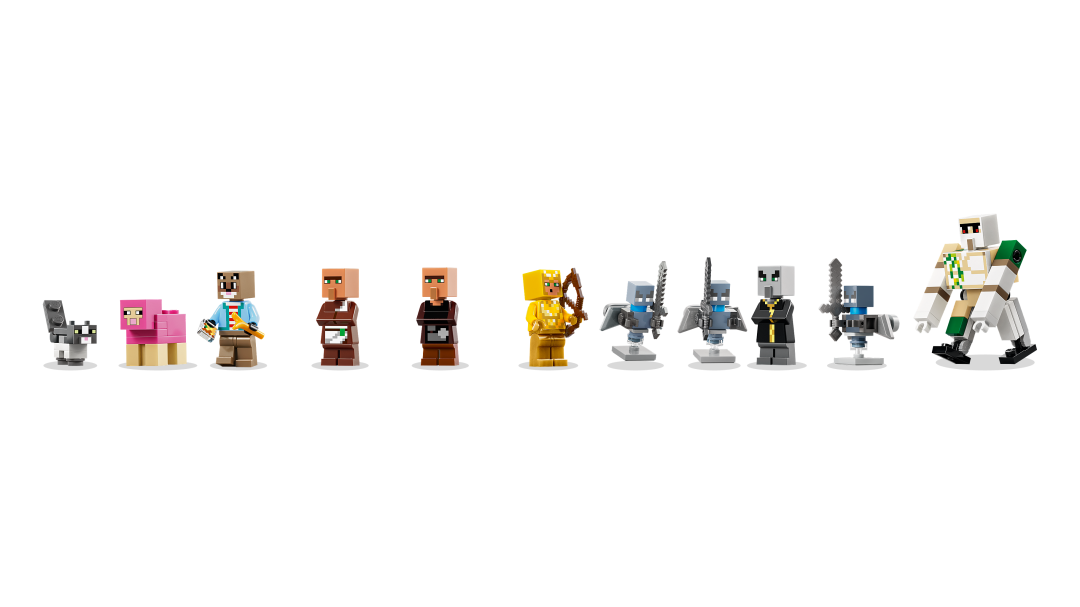 LEGO Minecraft Evoker Village Attack 21596