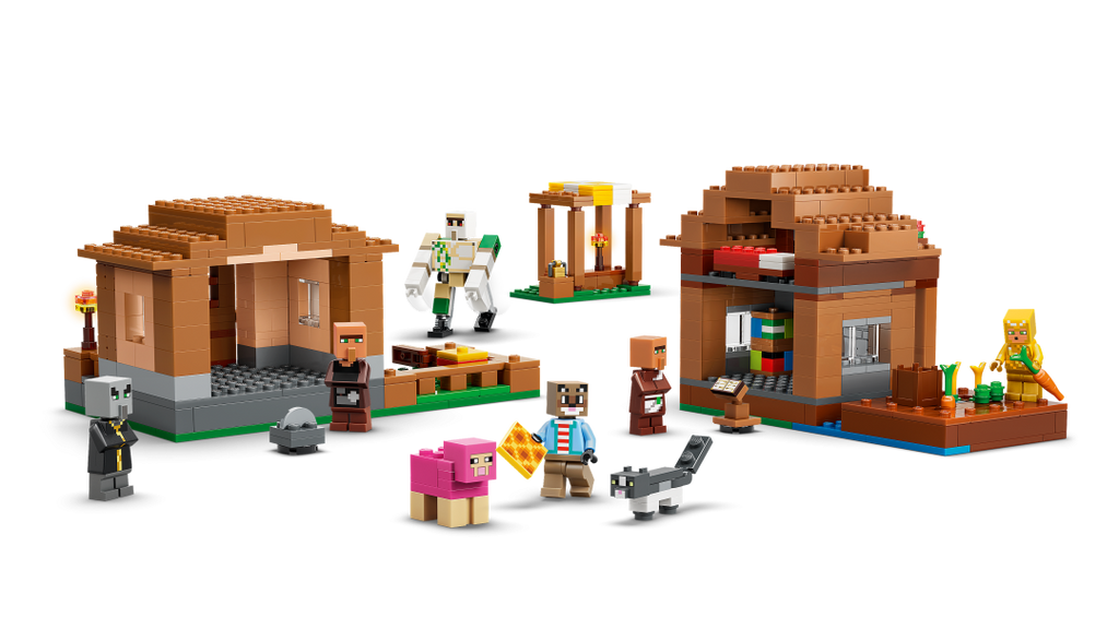 LEGO Minecraft Evoker Village Attack 21596