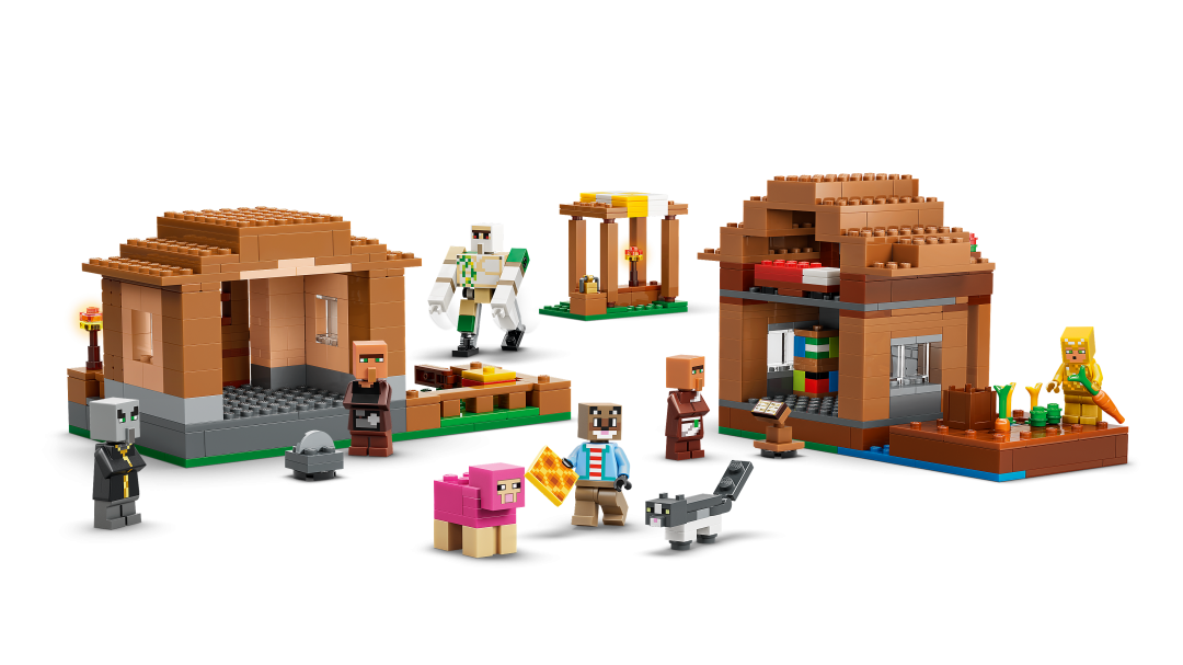 LEGO Minecraft Evoker Village Attack 21596