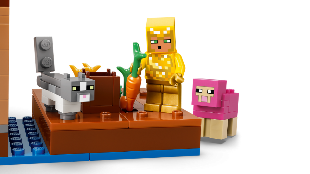 LEGO Minecraft Evoker Village Attack 21596