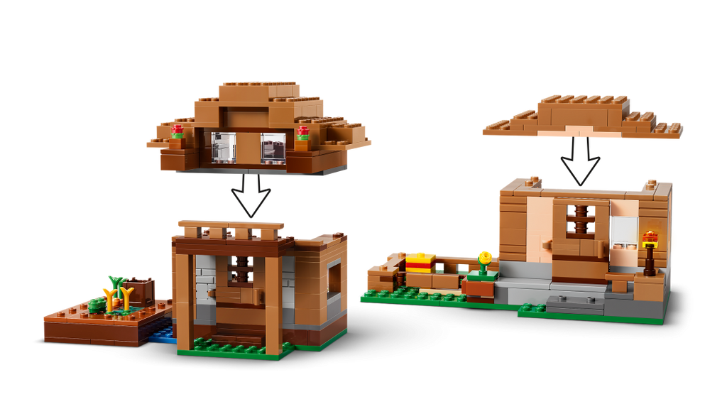 LEGO Minecraft Evoker Village Attack 21596