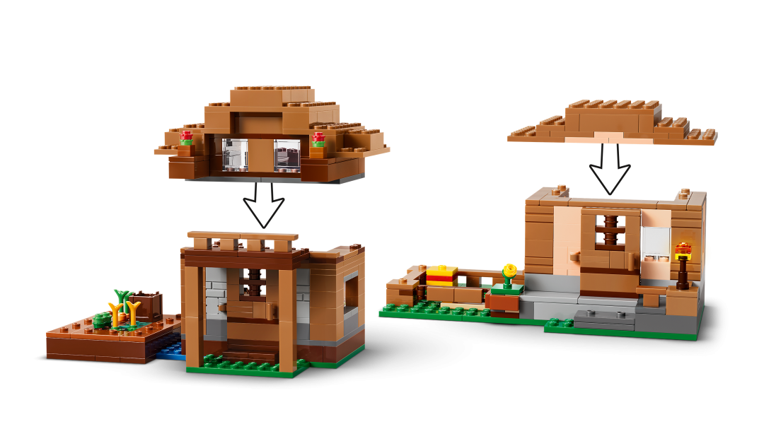 LEGO Minecraft Evoker Village Attack 21596