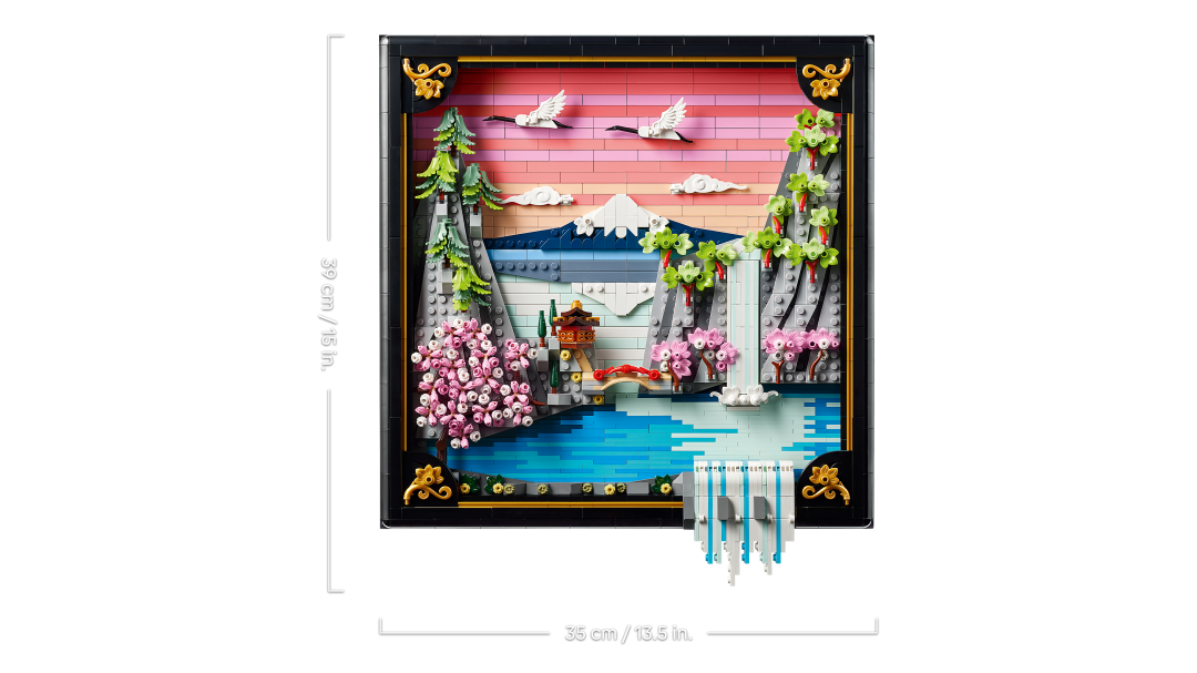 LEGO ART Japanese Cherry Blossom Landscape 31218