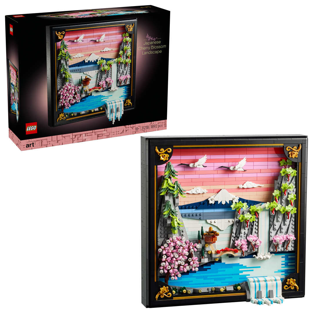 LEGO ART Japanese Cherry Blossom Landscape 31218