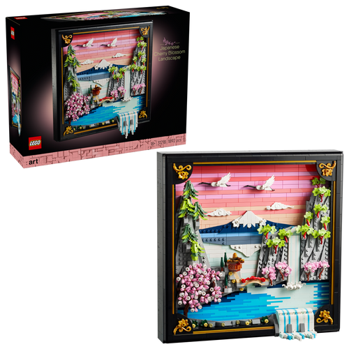 LEGO ART Japanese Cherry Blossom Landscape 31218