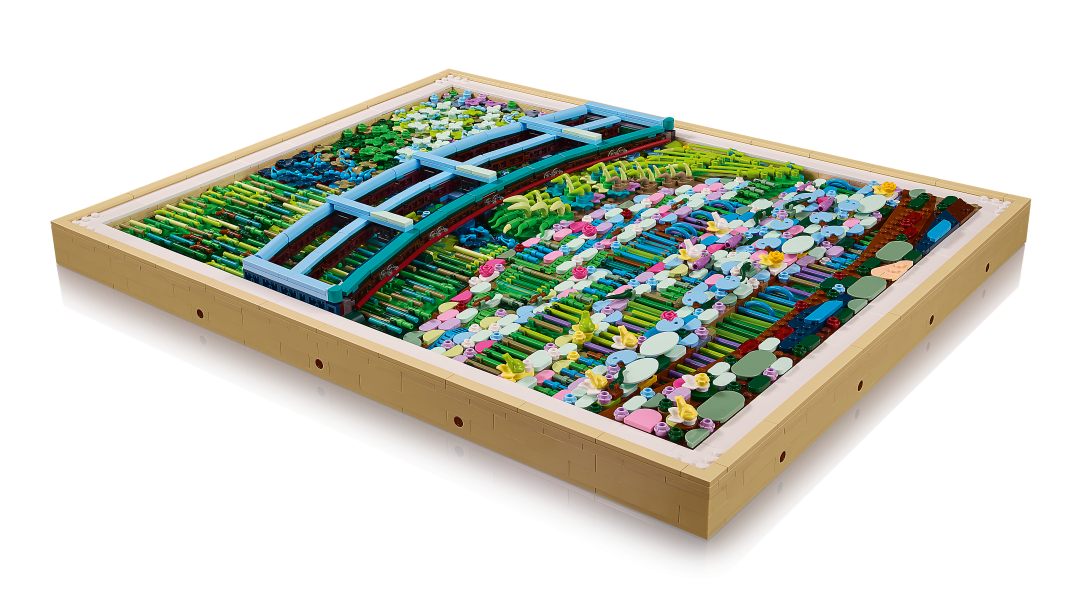 LEGO ART Claude Monet – Bridge over a Pond of Water Lilies 31220