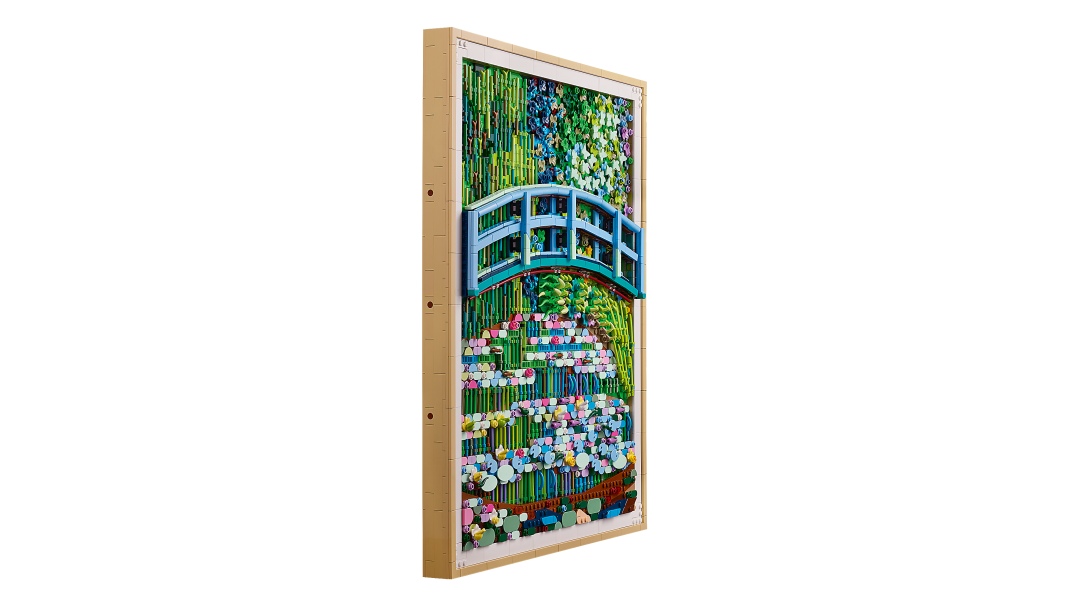 LEGO ART Claude Monet – Bridge over a Pond of Water Lilies 31220