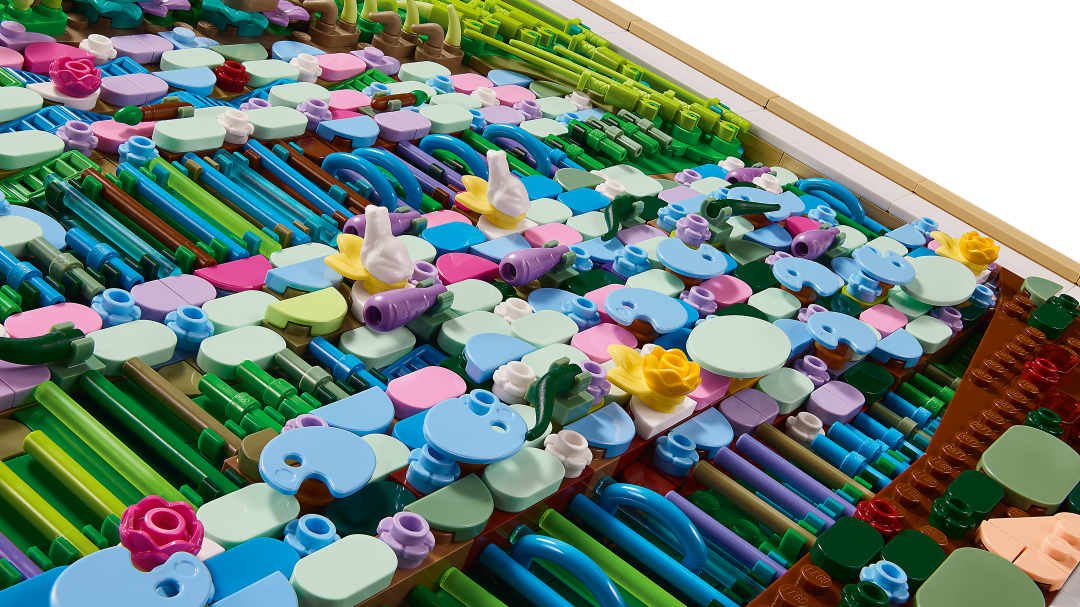 LEGO ART Claude Monet – Bridge over a Pond of Water Lilies 31220